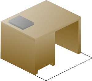 a desk